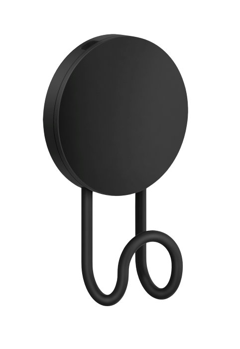 Enkel krok Ø55 mm- svart
